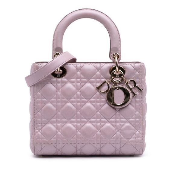 Pre Loved dior Women Pink Satchel - Picture 1 of 8